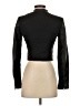 Alice + Olivia 100% Leather Solid Black Jacket Size S (estimated) - photo 2