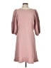 Ann Taylor Solid Pink Casual Dress Size 10 - photo 1