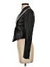Alice + Olivia 100% Leather Solid Black Jacket Size S (estimated) - photo 5