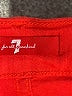 7 For All Mankind Color Block Red Jeans Size 32 waist - photo 7