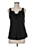 Nic + Zoe 100% Polyester Black Sleeveless Blouse Size M - photo 1