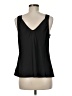 Nic + Zoe 100% Polyester Black Sleeveless Blouse Size M - photo 2