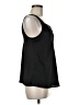 Nic + Zoe 100% Polyester Black Sleeveless Blouse Size M - photo 4