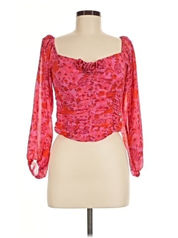 Free People 3/4 Sleeve Blouse (view 1)