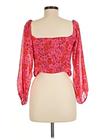 Free People 3/4 Sleeve Blouse (view 2)