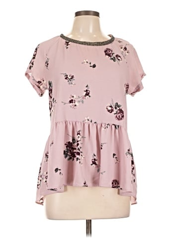 Rewind Short Sleeve Blouse (view 1)
