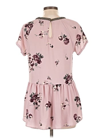 Rewind Short Sleeve Blouse (view 2)