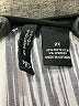New Directions Black 3/4 Sleeve Blouse Size 2X - photo 7