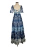 Sandro Paisley Blue Casual Dress Size EU (FR) 36 / US 4 - photo 1