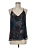 Valette 100% Polyester Teal Sleeveless Blouse Size M - photo 1