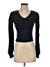 Aqua Gray Long Sleeve Top Size S - photo 1