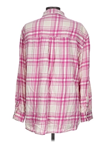 American Eagle Outfitters Long Sleeve Button-Down Shirt (view 2)