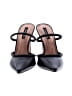 BCBGMAXAZRIA 100% Leather Black Heels Size 7 - photo 2
