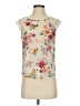 Love on a Hanger 100% Polyester Ivory Sleeveless Blouse Size S - photo 1