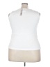 Nic + Zoe 100% Polyester White Sleeveless Blouse Size XXL - photo 2
