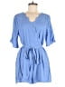 Trixxi Solid Blue Romper Size XL - photo 1