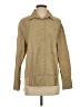 Enza Costa 100% Cotton Tan Long Sleeve Button-Down Shirt Size Sm (1) - photo 1