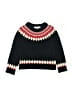 Charter Club Chevron-herringbone Black Pullover Sweater Size 4T - photo 1