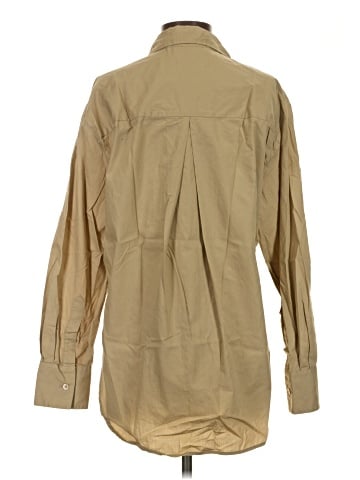 Enza Costa Long Sleeve Button-Down Shirt (view 2)