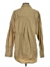 Enza Costa 100% Cotton Tan Long Sleeve Button-Down Shirt Size Sm (1) - photo 2