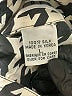 Express 100% Silk Houndstooth Black Gray Casual Dress Size L - photo 8