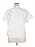 Splendid Solid White Short Sleeve Blouse Size XL - photo 2