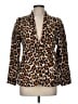 J.Crew Animal Print Brown Blazer Size 8 - photo 1