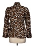 J.Crew Animal Print Brown Blazer Size 8 - photo 2