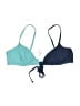 Cupshe Solid Teal Swimsuit Top Size L - photo 1