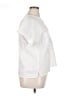 Splendid Solid White Short Sleeve Blouse Size XL - photo 4
