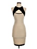 Herve Leger Tan Black Cocktail Dress Size S - photo 1