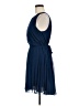 Max Studio 100% Polyester Solid Blue Cocktail Dress Size M - photo 5