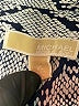 MICHAEL Michael Kors 100% Polyester Paisley Silver Long Sleeve Blouse Size XL - photo 7