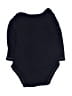 Blume 100% Cotton Blue Long Sleeve Onesie Size 6-9 mo - photo 2