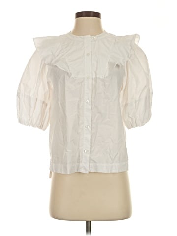 Rebecca Taylor Short Sleeve Blouse (view 1)