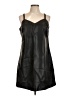 DKNY 100% Polyurethane Black Cocktail Dress Size 10 - photo 1