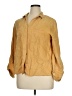 Harper Yellow 3/4 Sleeve Button-Down Shirt Size XL - photo 1