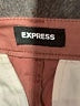 Express Solid Brown Khaki Shorts Size 31 waist - photo 3