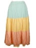 Torrid Color Block Orange Casual Skirt Size 2X Plus (2) - photo 2