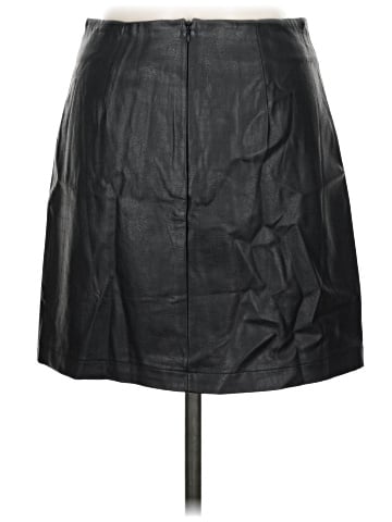 Alya Faux Leather Skirt (view 2)
