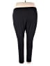 Just My Size Solid Black Active Pants Size 3X Plus - photo 2