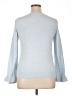 Ann Taylor LOFT Blue Pullover Sweater Size L - photo 2