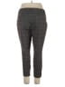 Simply Vera Vera Wang Argyle Gray Casual Pants Size XL - photo 2