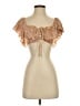 Blue Life 100% Rayon Tan Sleeveless Blouse Size XS - photo 1