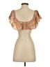 Blue Life 100% Rayon Tan Sleeveless Blouse Size XS - photo 2