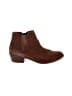 Kensie 100% Leather Brown Ankle Boots Size 8 1/2 - photo 1