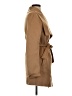 Soia & Kyo Tan Wool Coat Size XS - photo 4