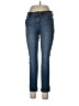 Old Navy 100% Spandex Solid Blue Jeans Size 10 - photo 1