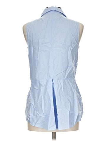 Veronica Beard Sleeveless Button-Down Shirt (view 2)