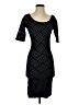 Bebe Chevron-herringbone Black Cocktail Dress Size S (petite) - photo 1